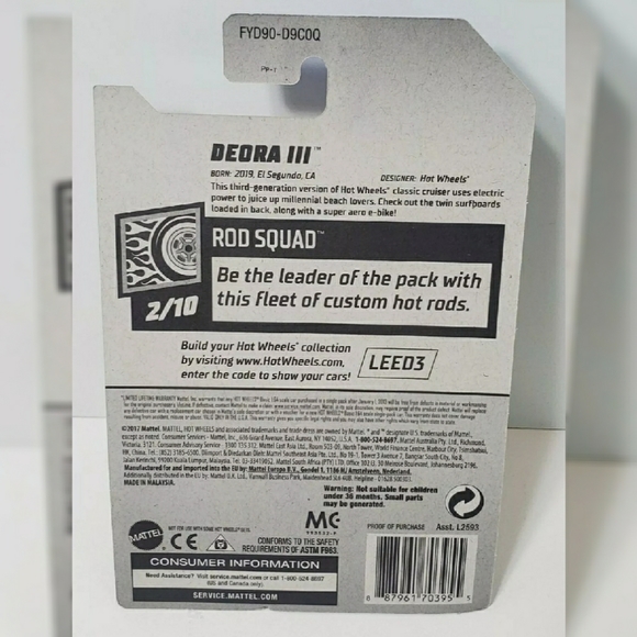 HOT WHEELS MATTEL CAR DIECAST - Picture 5 of 5